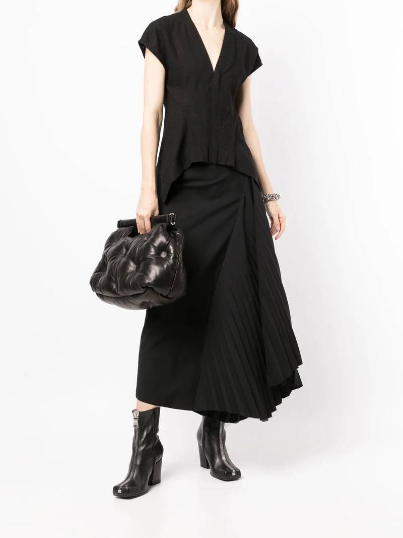 Rick Owens Naska V-neck vest outlook