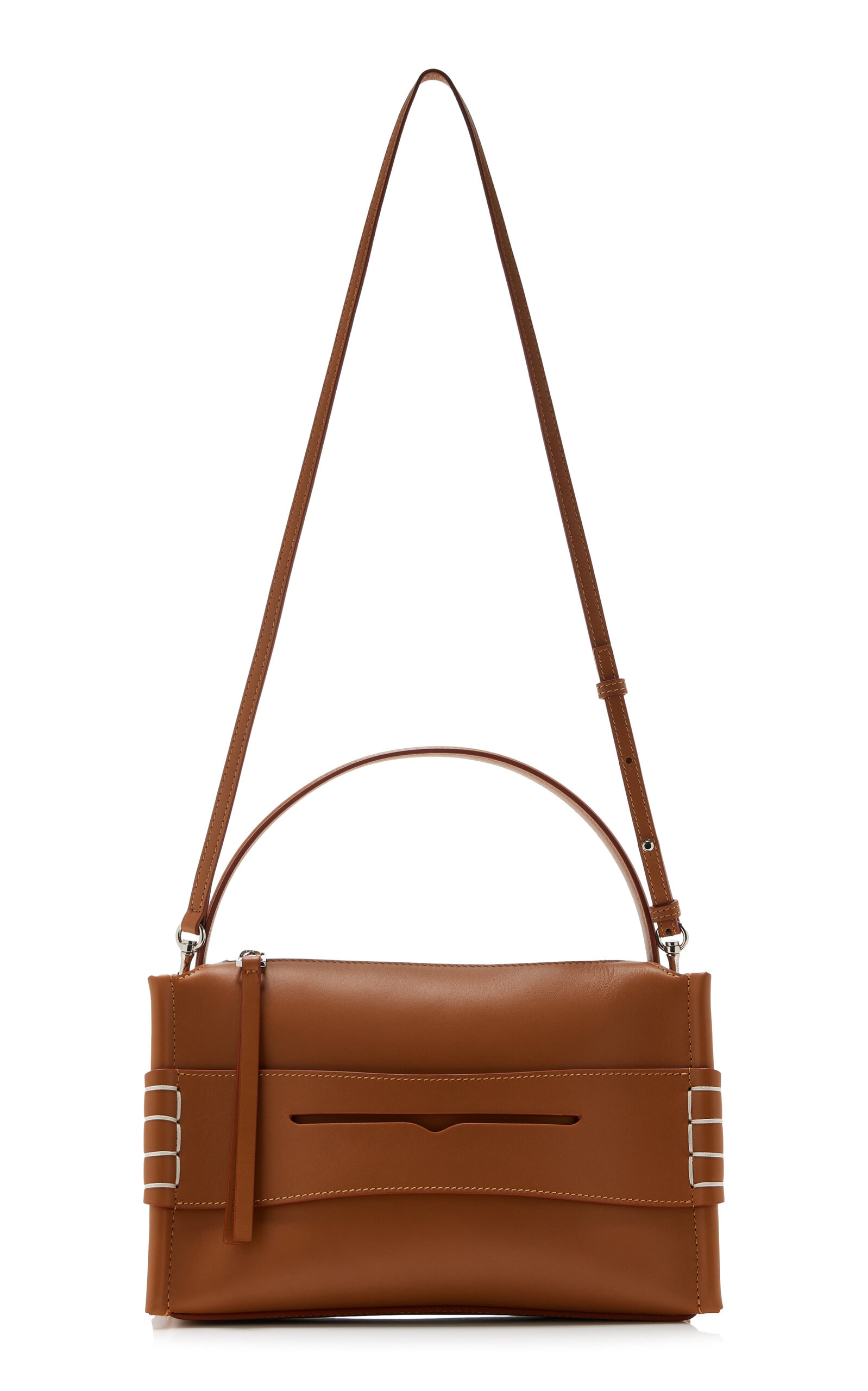 Leather Loafer Bag tan - 4