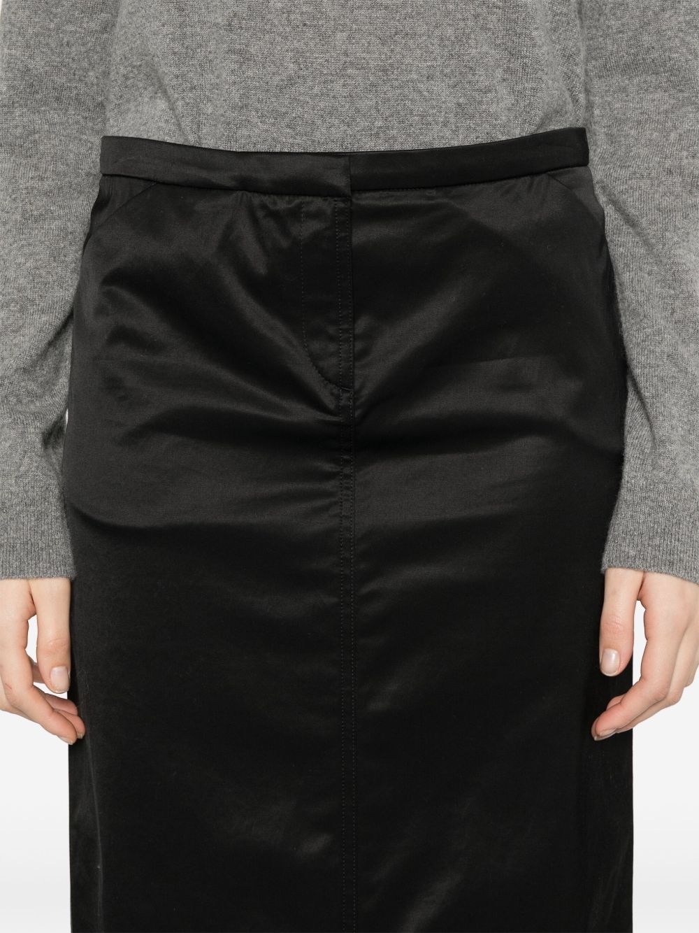 Straight midi skirt - 5