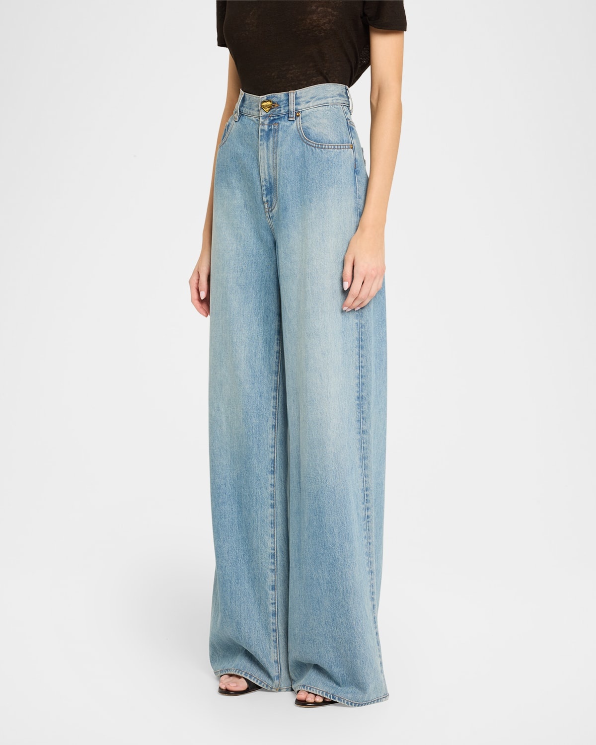 Crush Straight Wide Jeans - 4