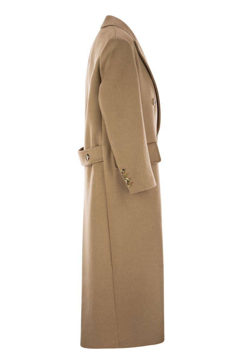 Max Mara Fungo - Camel Double-Breasted Coat - 3