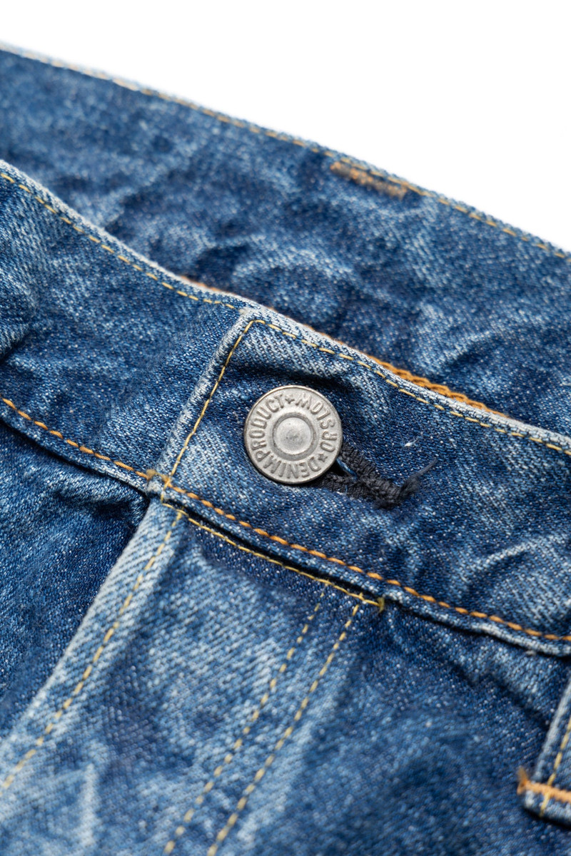 Short Length 105 Standard Selvedge Denim - 2 Year Wash 8