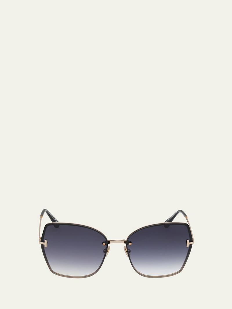 Nickie Metal Butterfly Sunglasses 1