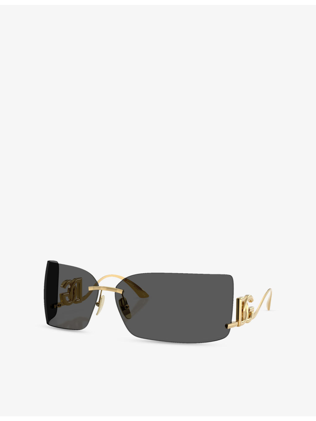 DG2319 Irregular-Frame Metal Sunglasses - 3