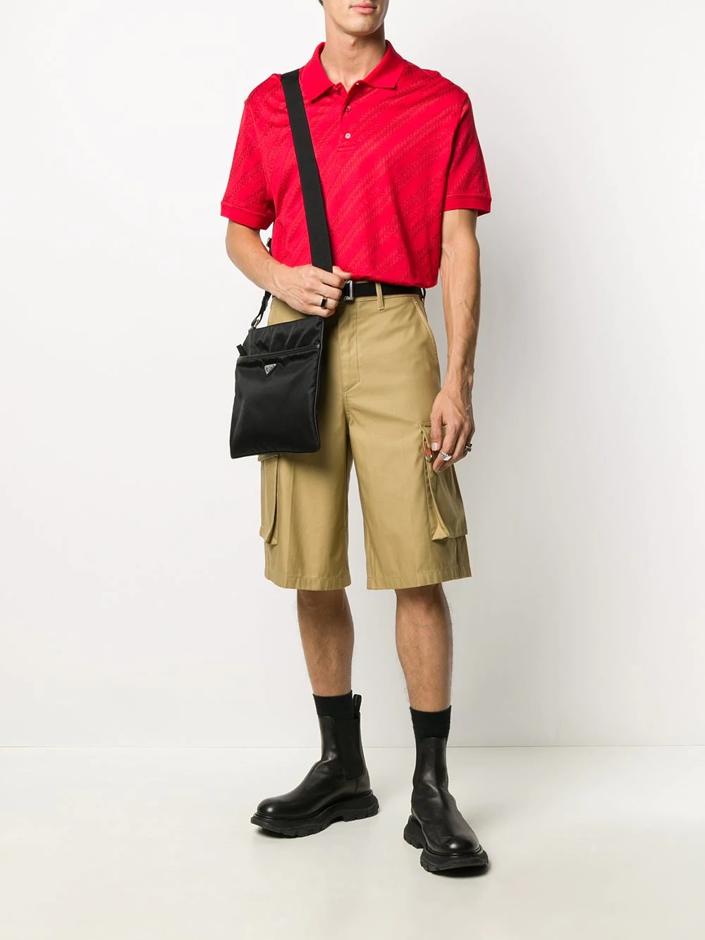 oversized pocket-style cargo shorts - 2