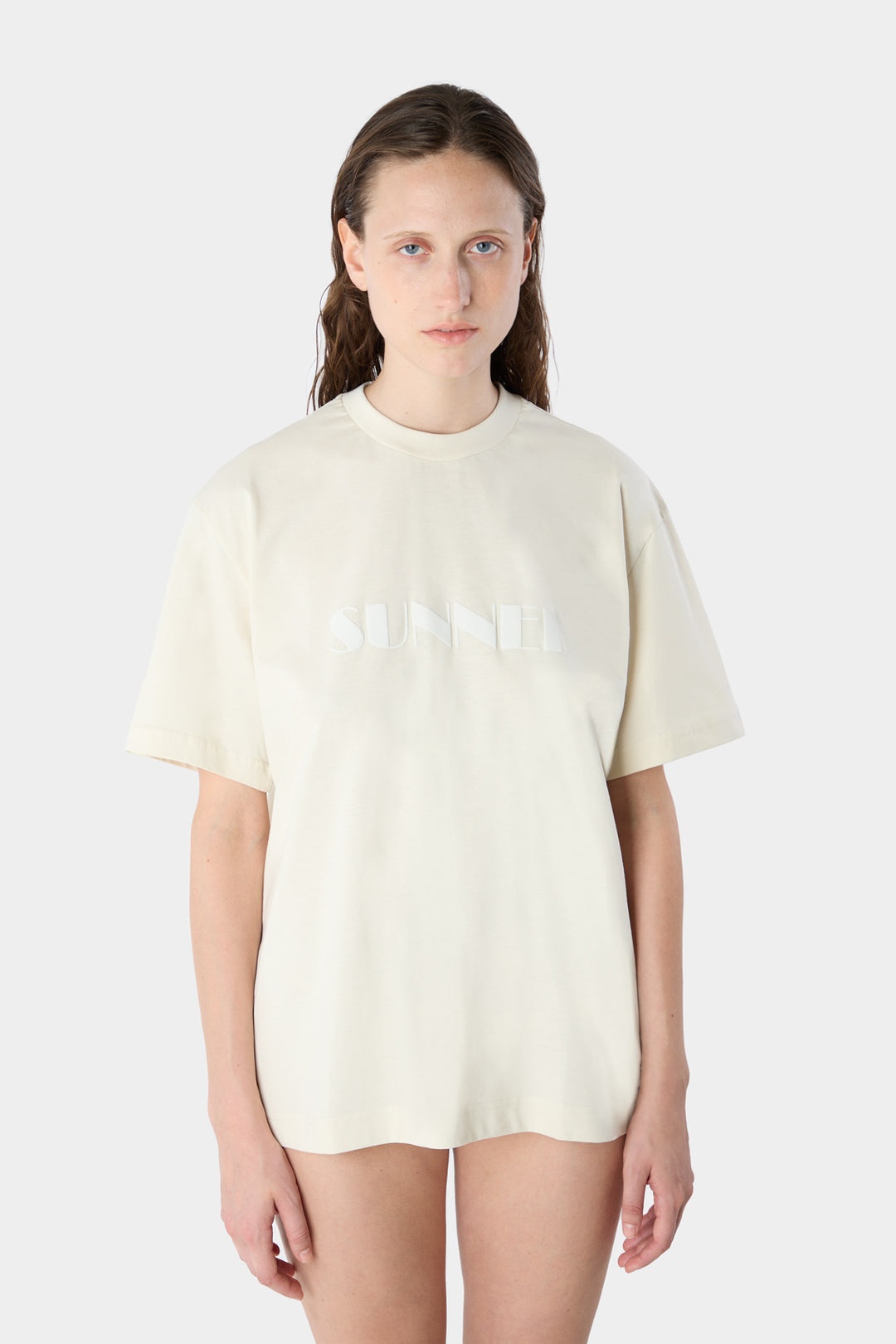 BIG LOGO T-SHIRT / beige - 6