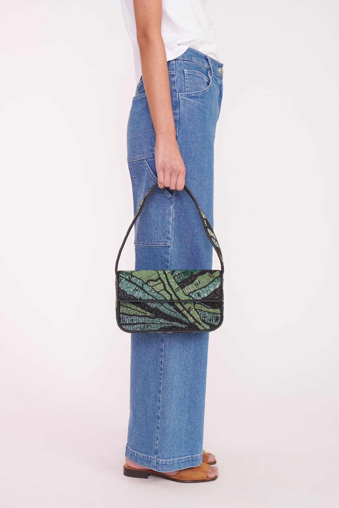 STAUD TOMMY BAG GREEN PALM - 6