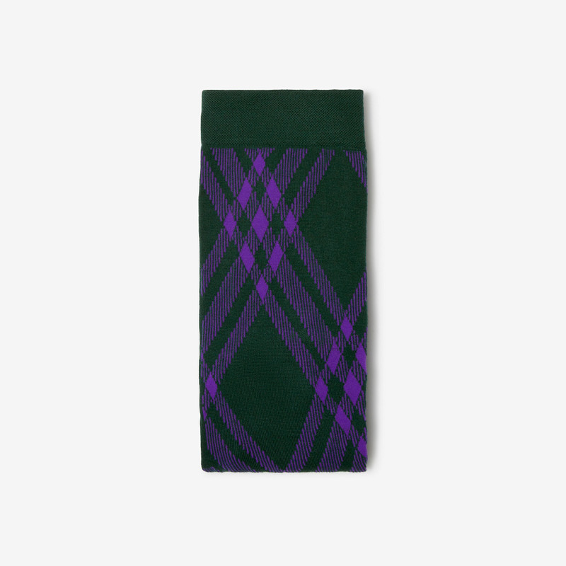 Burberry Check Wool Blend Tights outlook