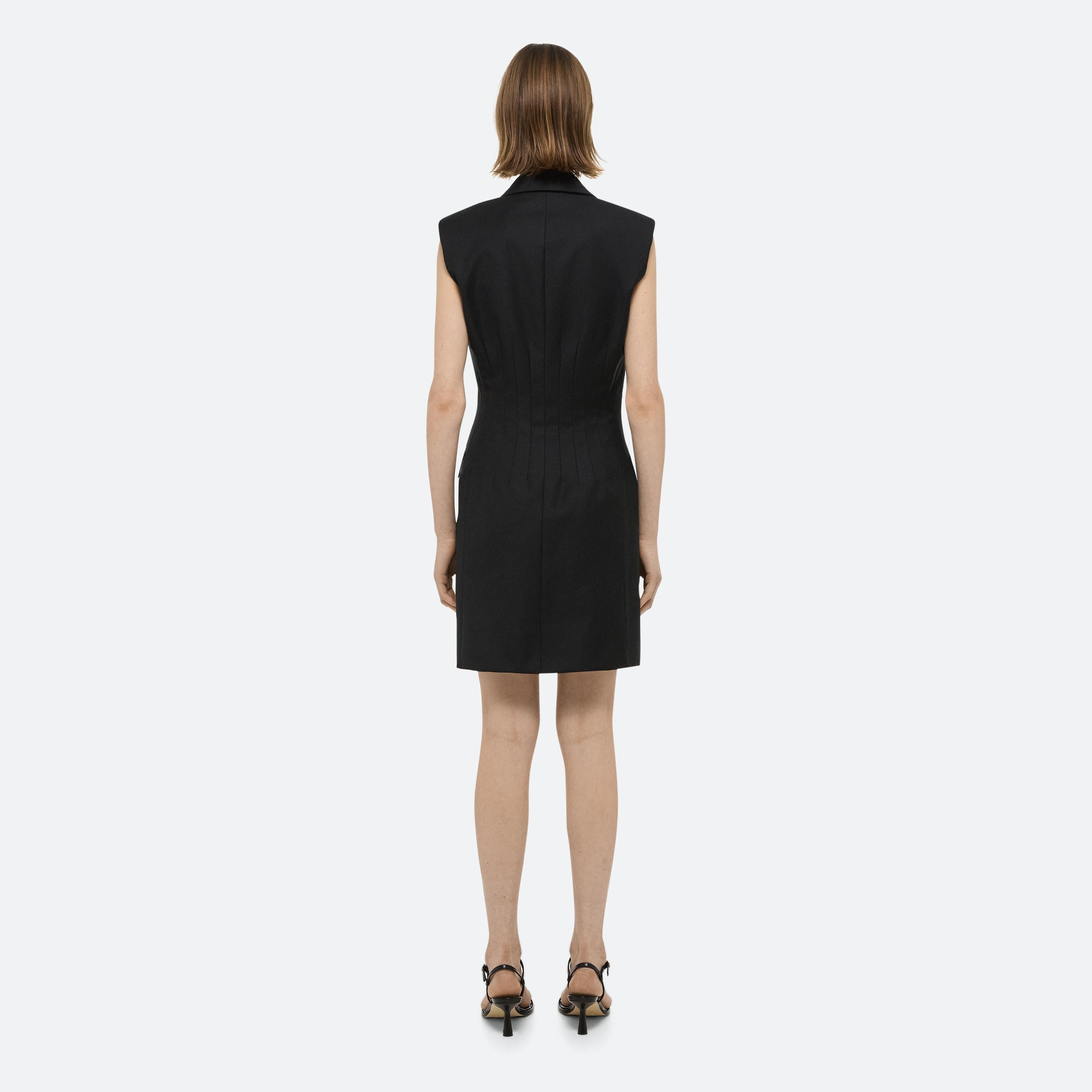 WAISTED BLAZER DRESS - 5
