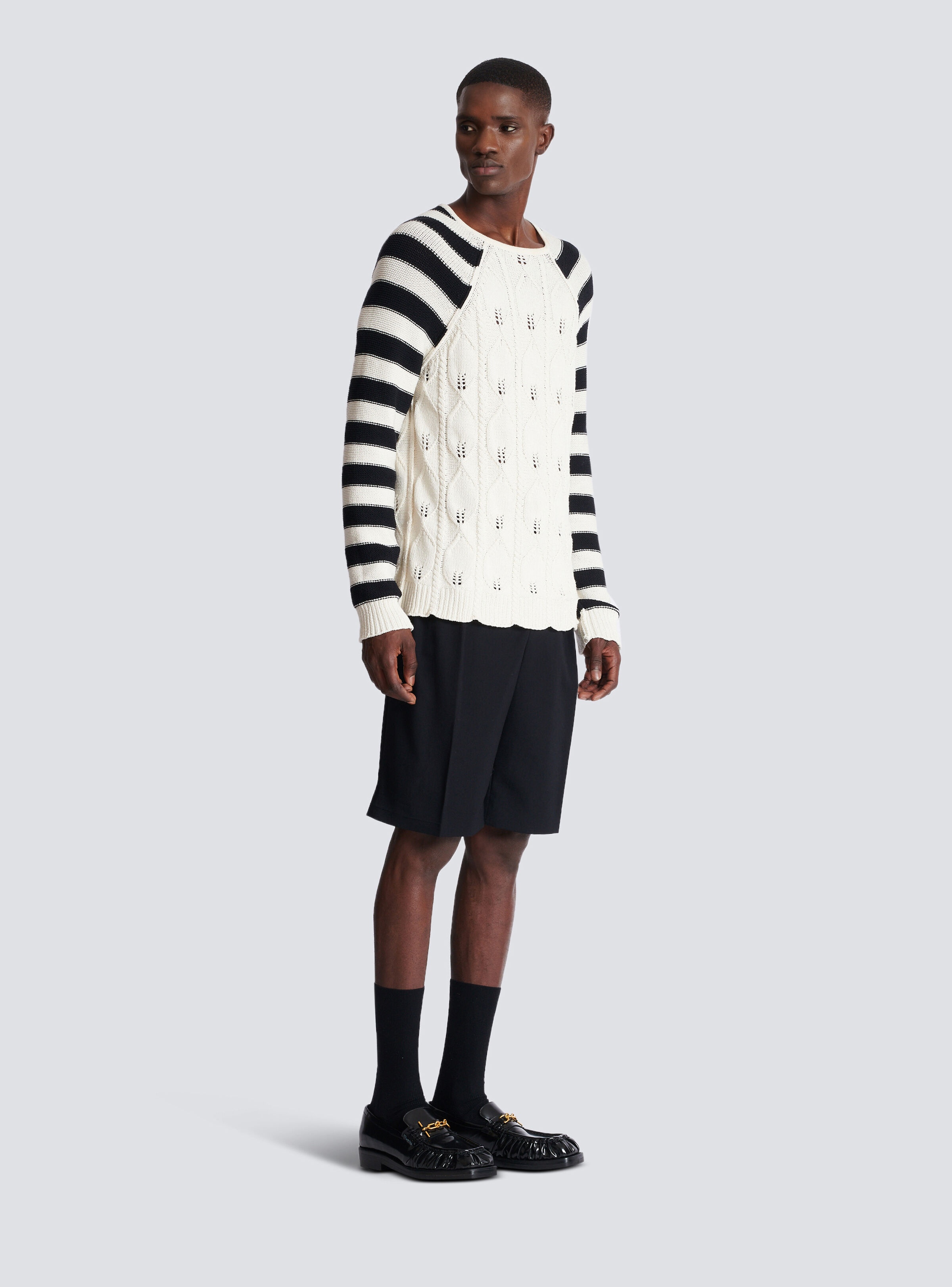 Cable knit jumper - 3