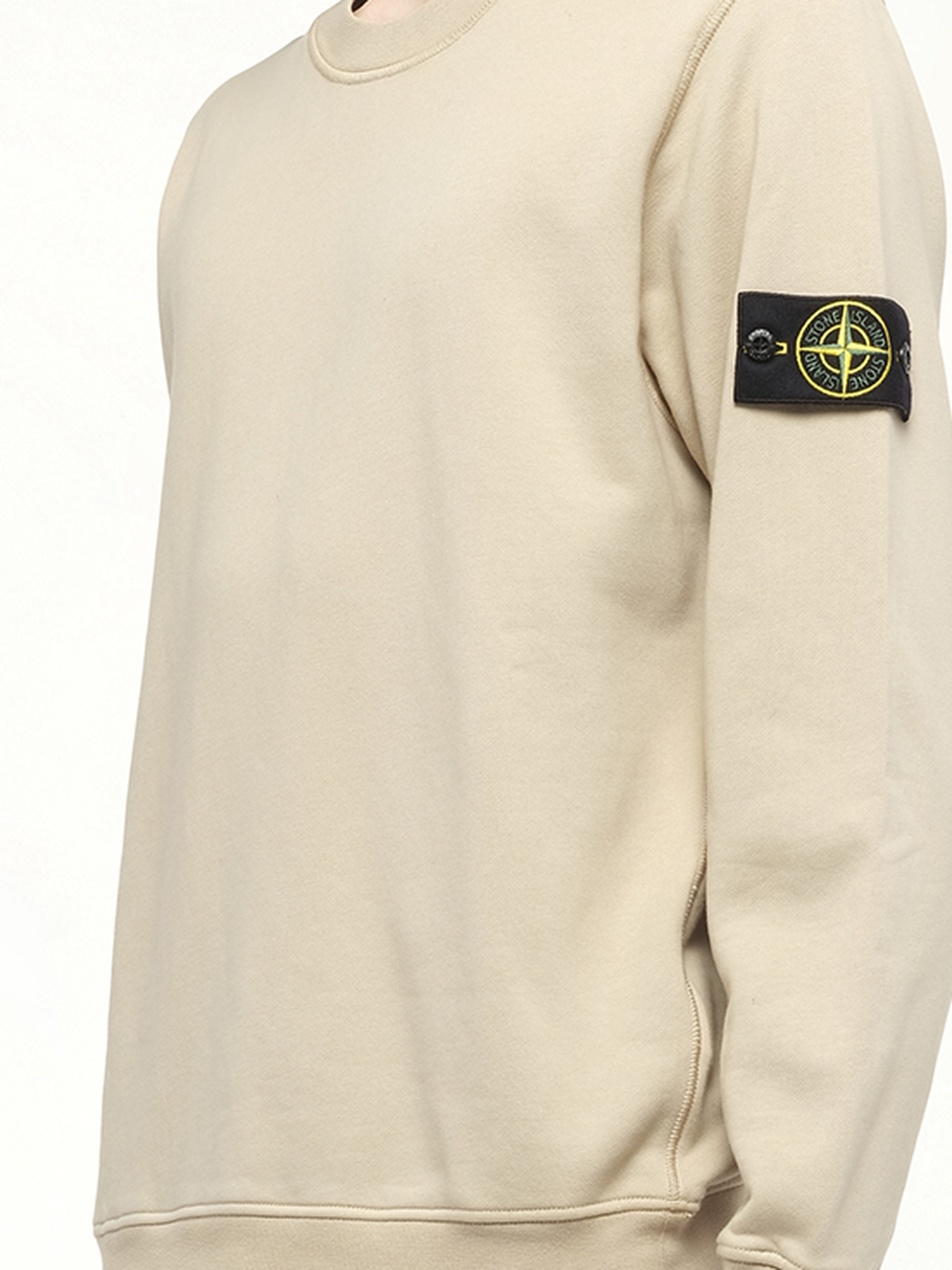 610006 Cotton Fleece Sweatshirt in Desert - 3