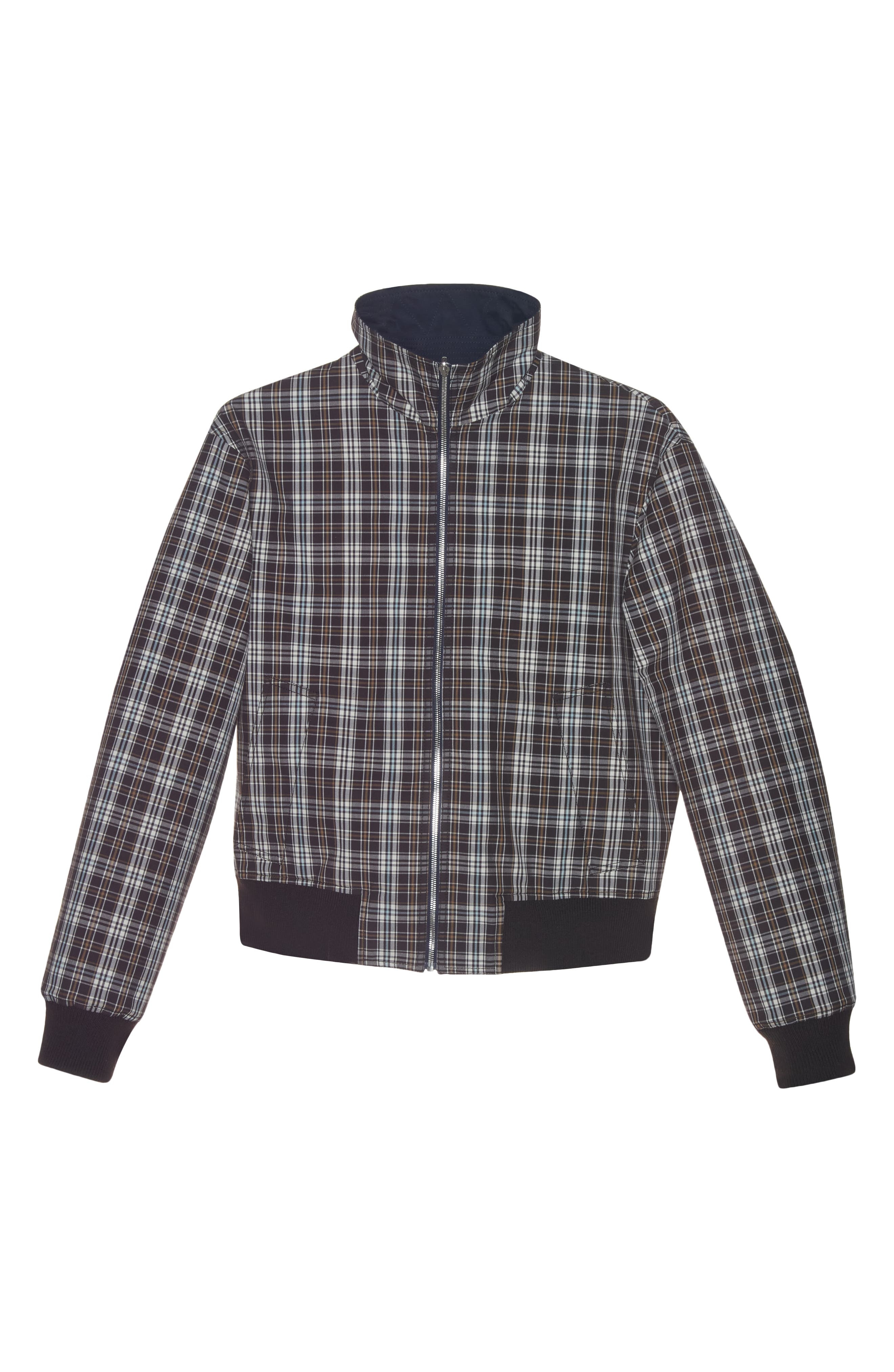 Bottega Veneta Reversible Compact Cotton Jacket in 4246 Fondant/Dove/Mint at Nordstrom - 8
