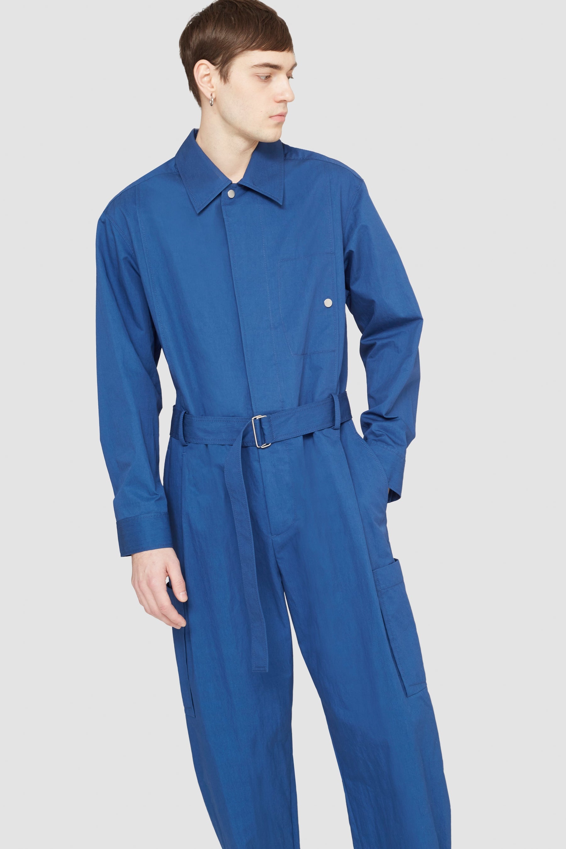 Long-Sleeve Jumpsuit - 5