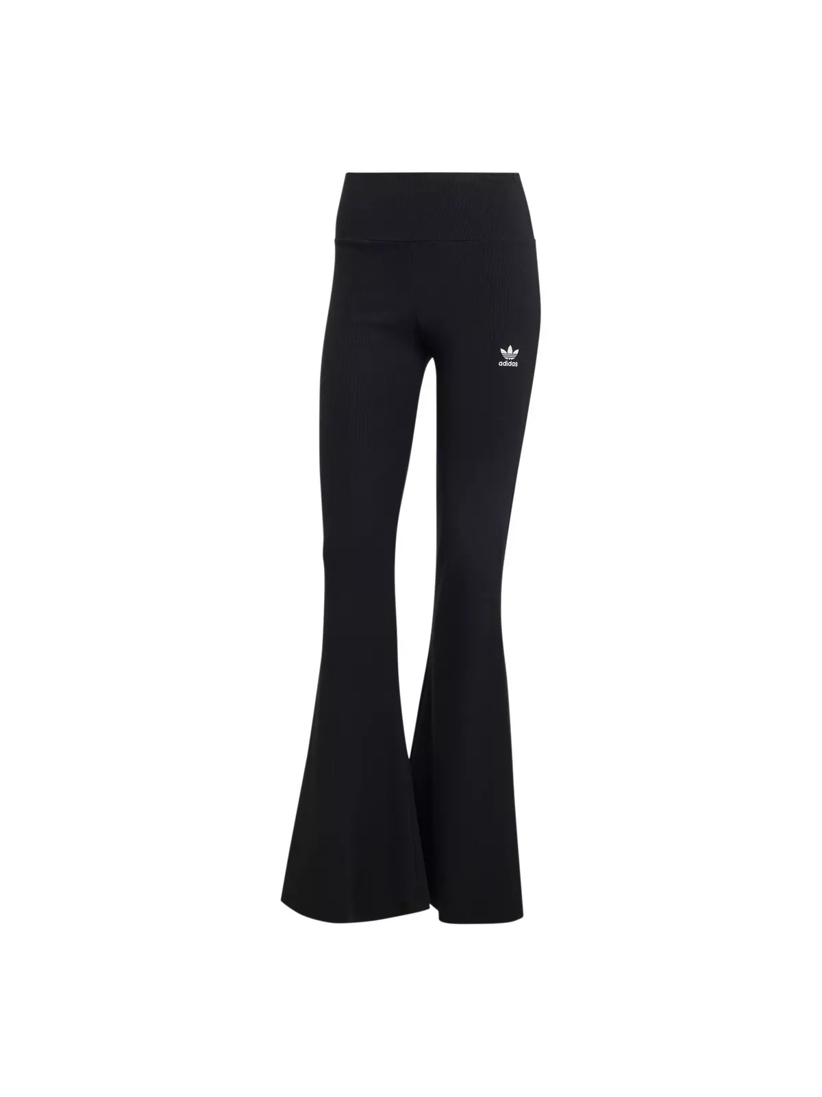Originals Women's Essentials Rib Flared Leggings-Black - 6
