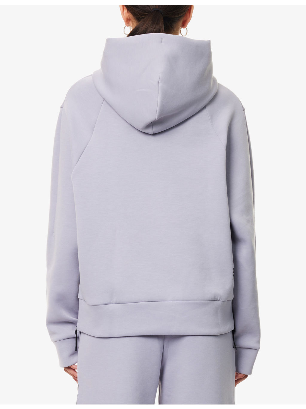 Focus Tech Relaxed-Fit Stretch-Cotton Blend Hoodie - 4