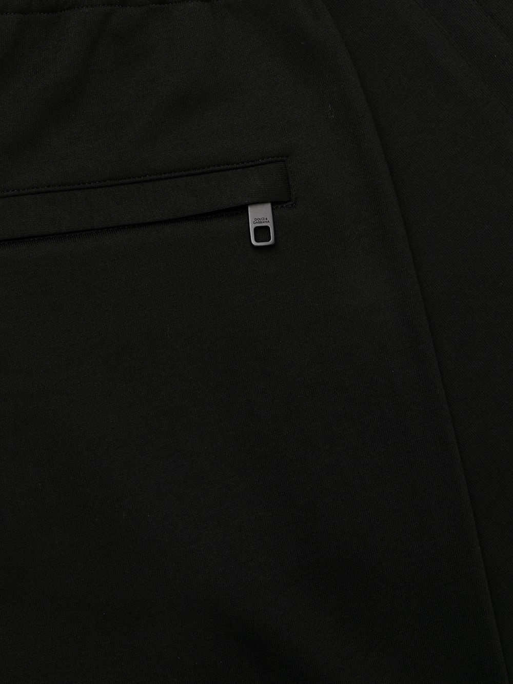 crest-embroidered track pants - 7