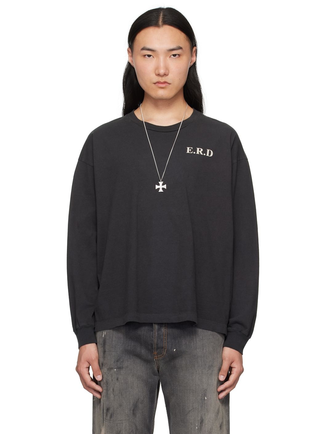 Black 'Taking the Cure' LS T-shirt - 1