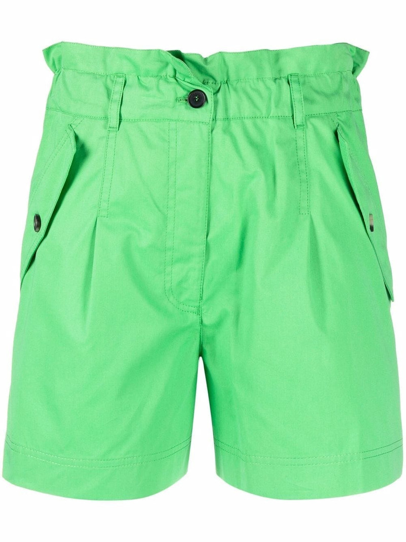 high-waisted cargo shorts 1
