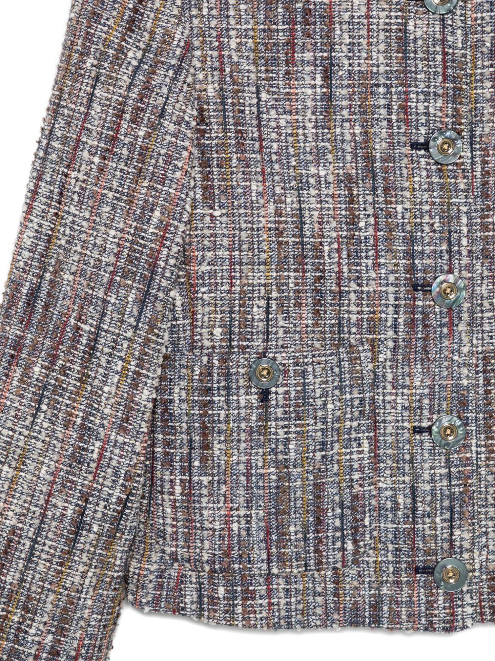 tweed buttoned jacket - 3