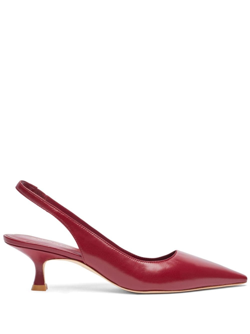 Naomi 35mm leather pumps - 1