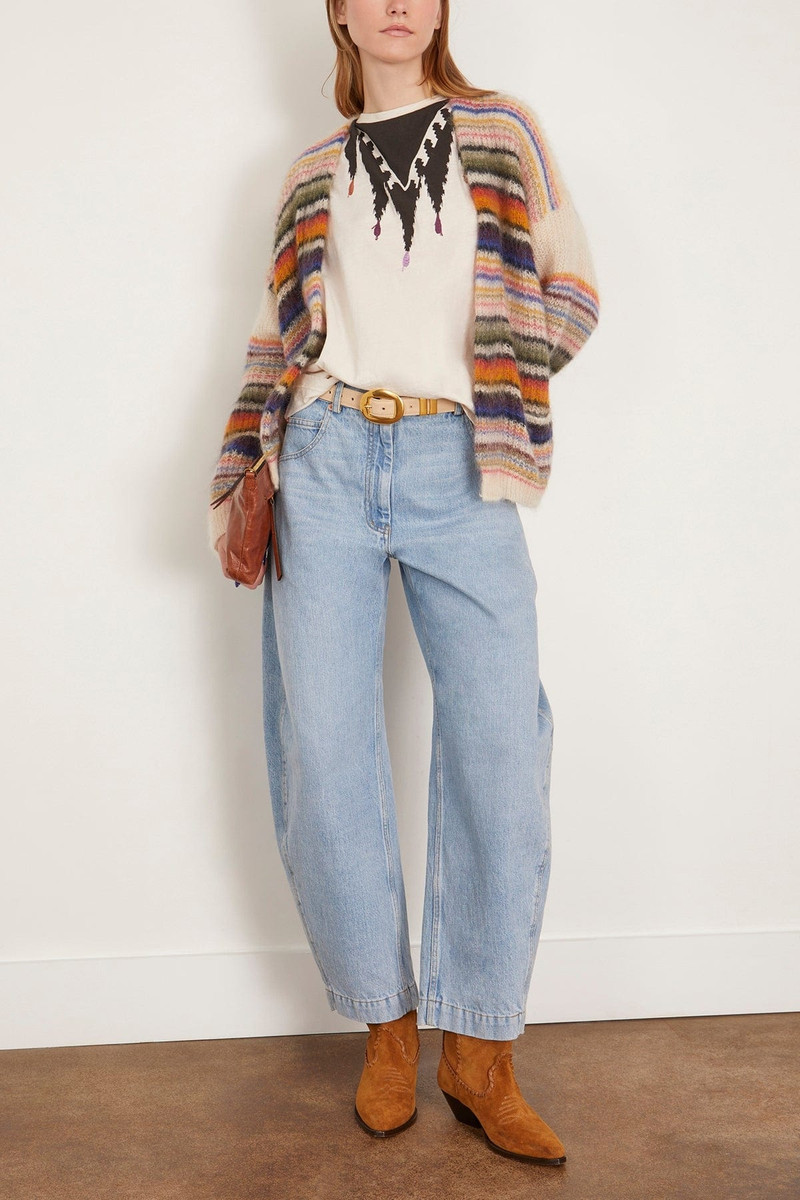 RACHEL COMEY Keenan Pant in Light Wash outlook