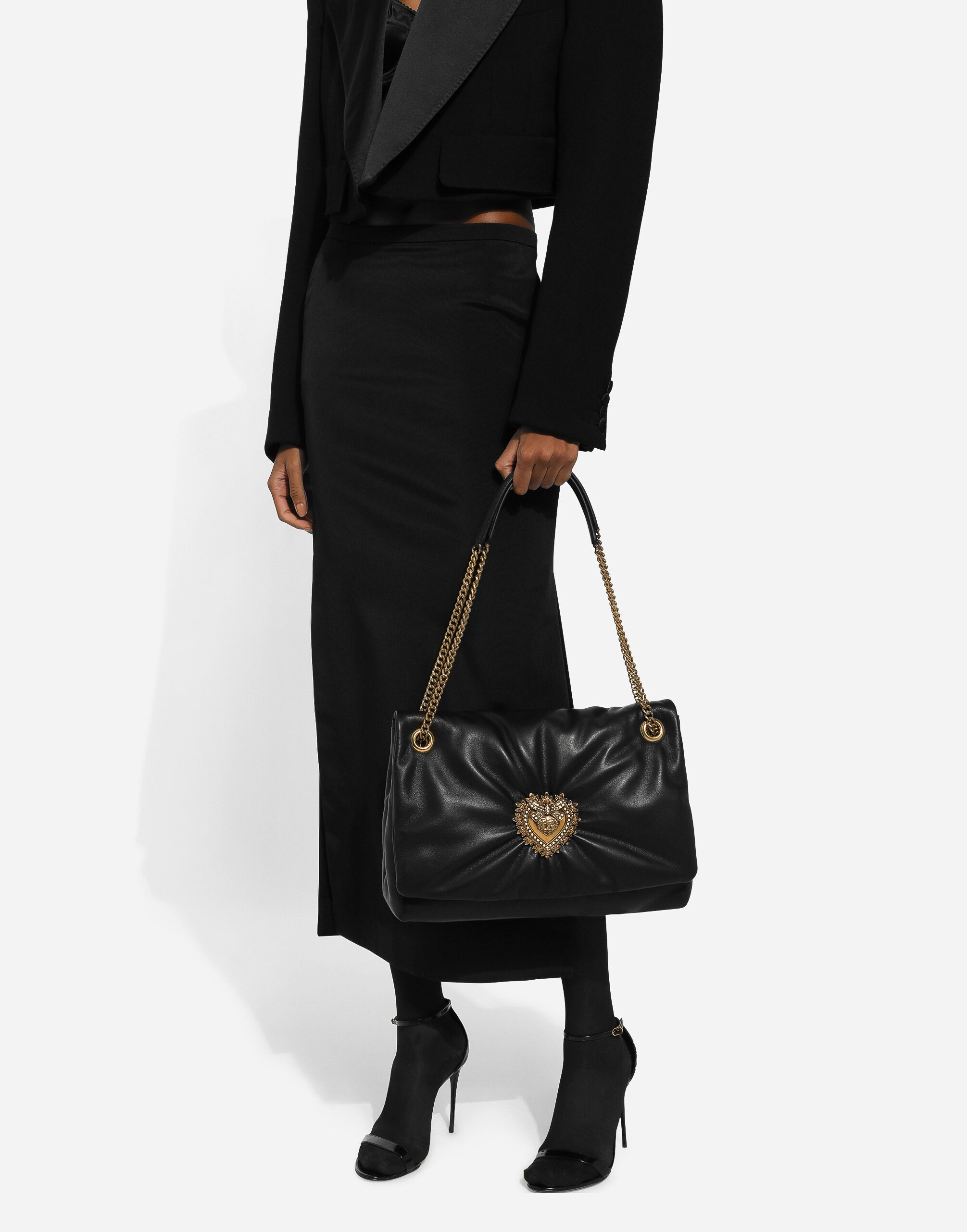 Large Devotion Soft shoulder bag - 8