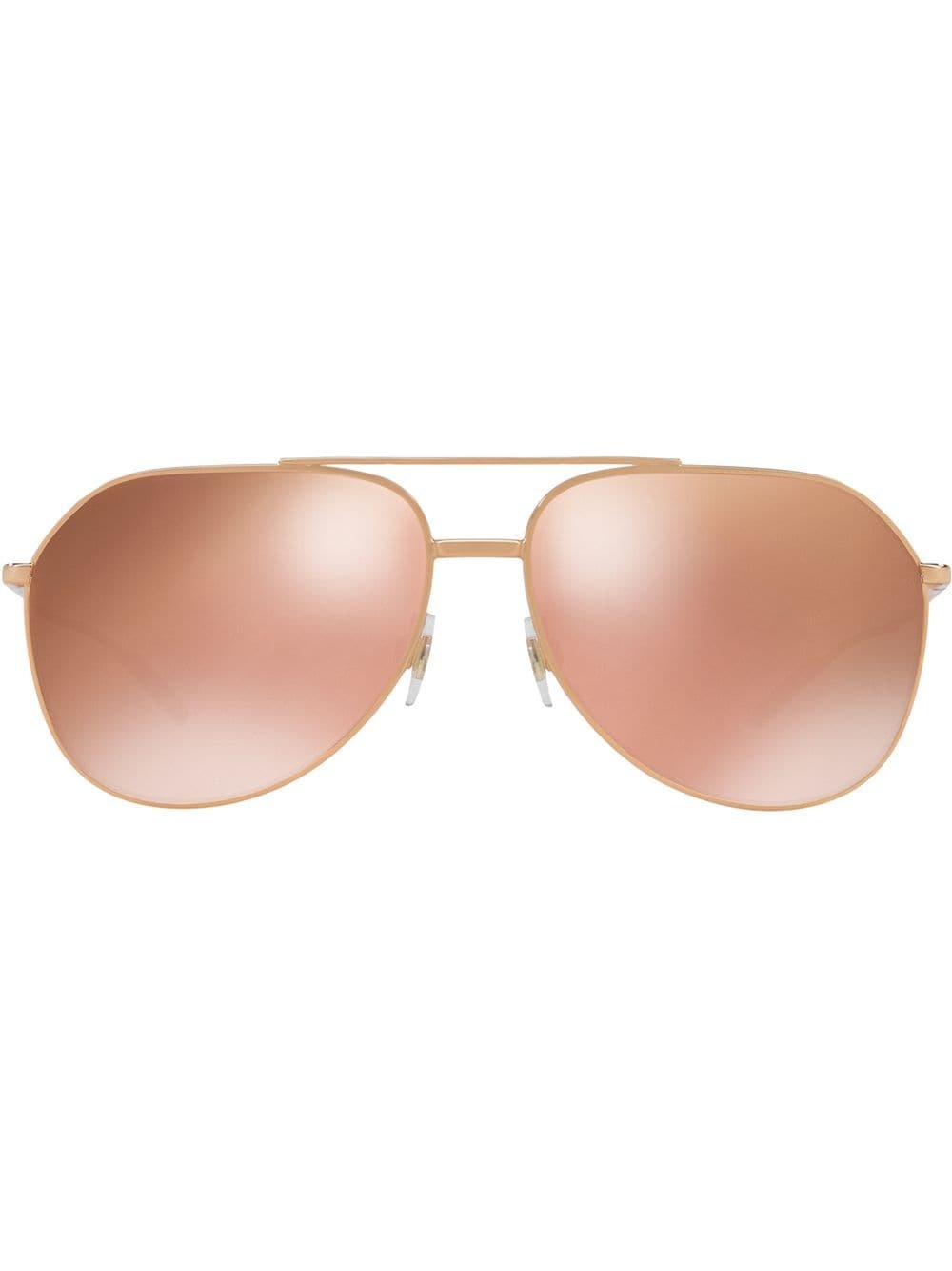 pilot-frame tinted sunglasses - 1