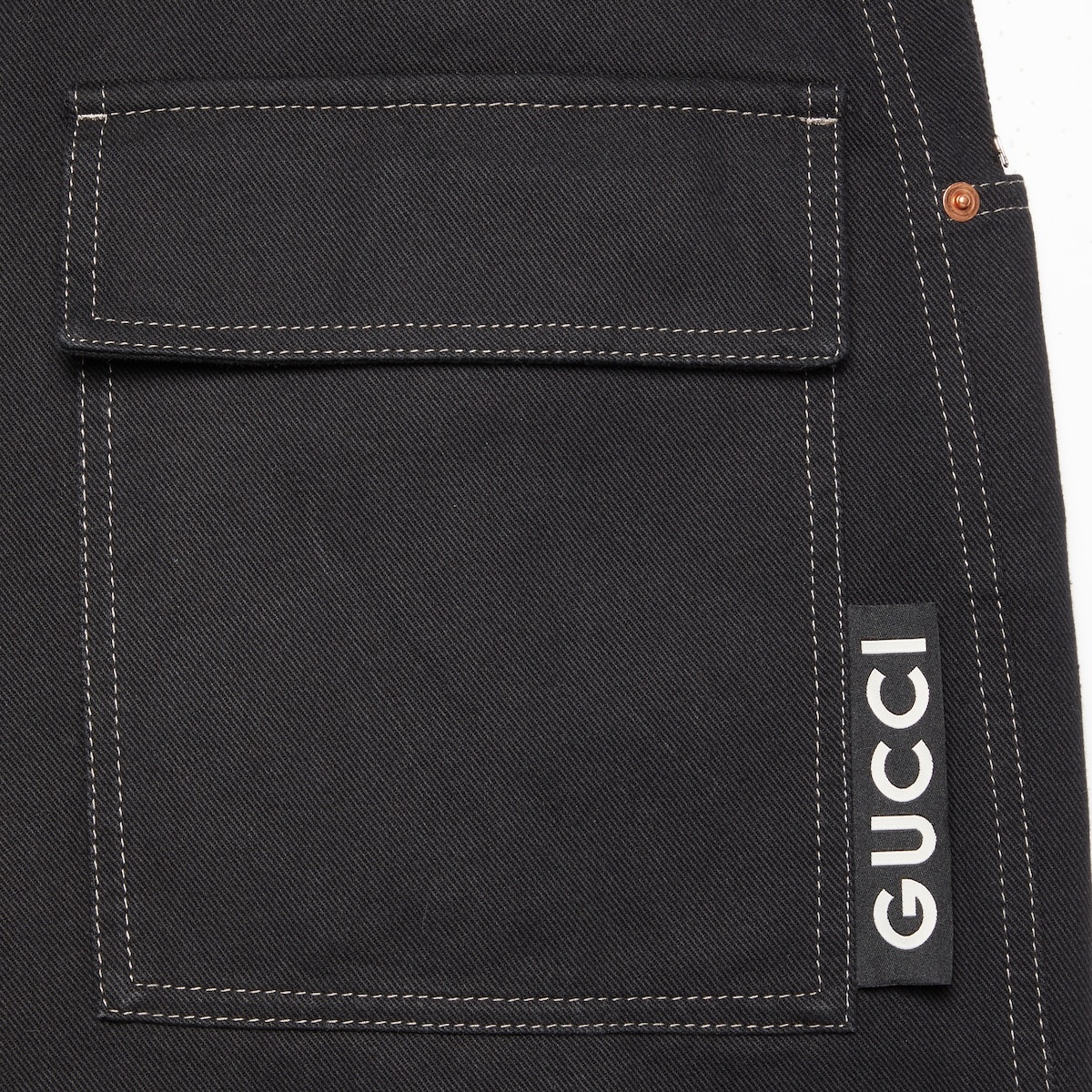 Oversize denim pant - 4