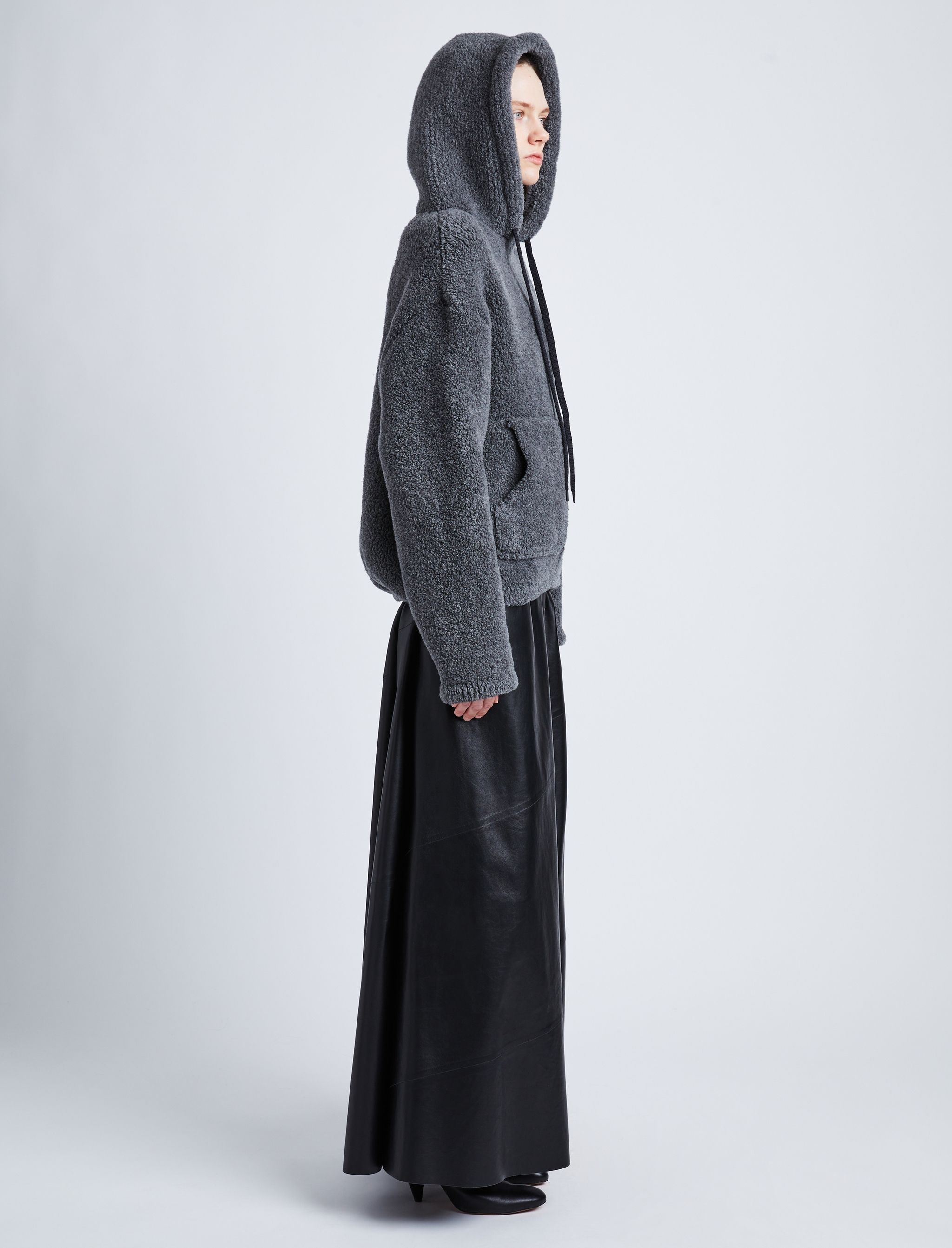Technical Boucle Knit Hoodie - 4