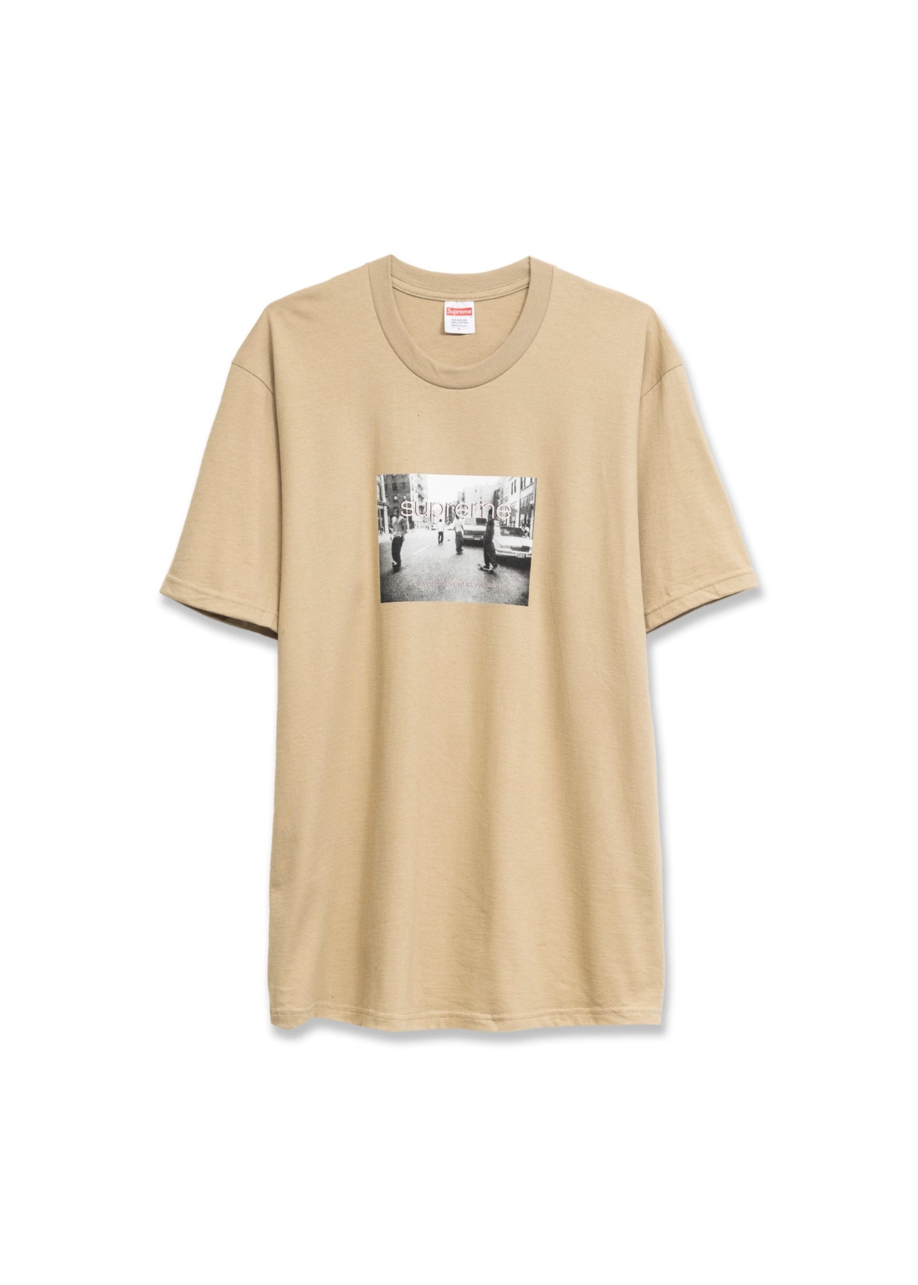 Supreme Beige T-Shirt - 1