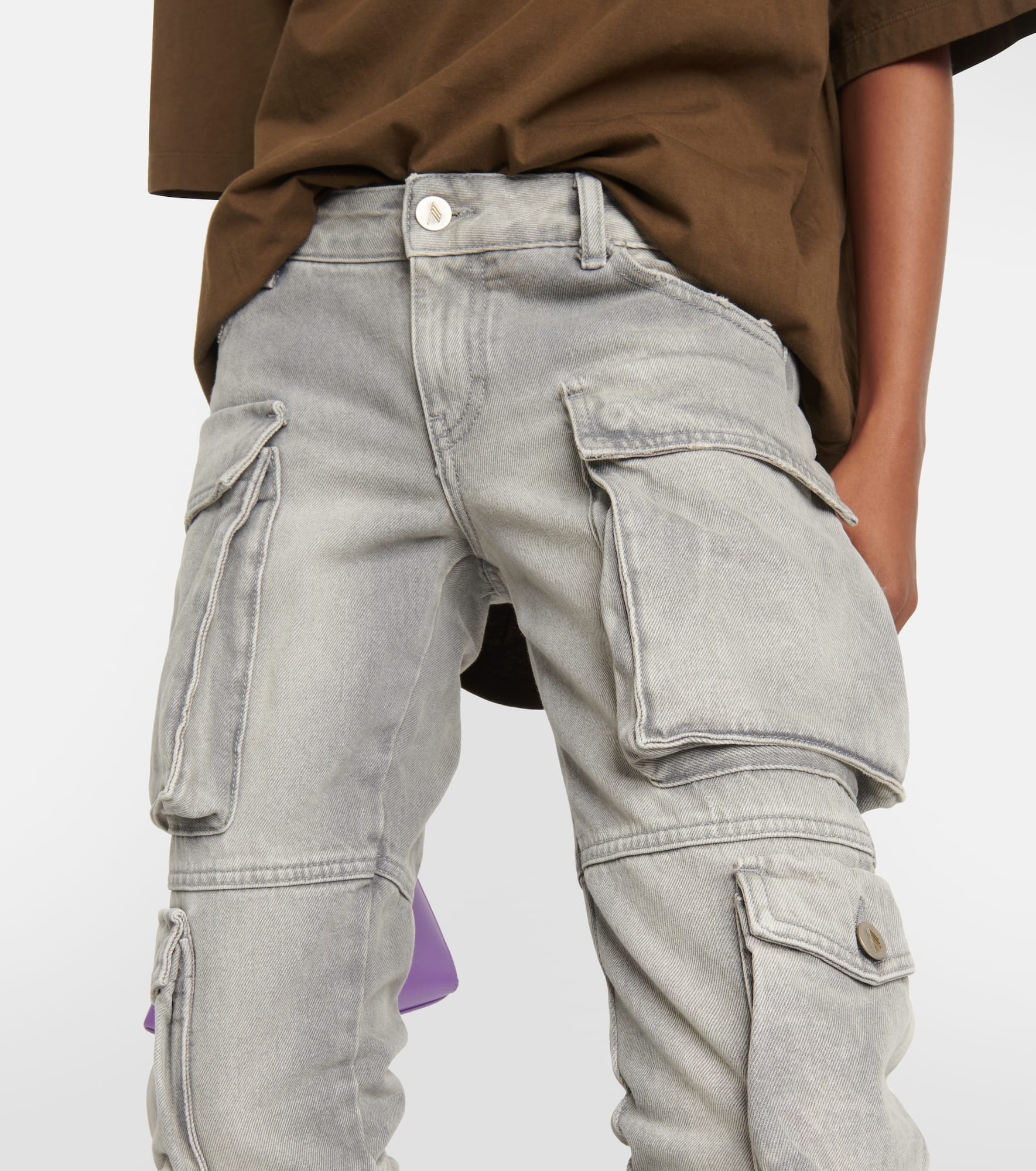 Essie denim cargo pants - 4