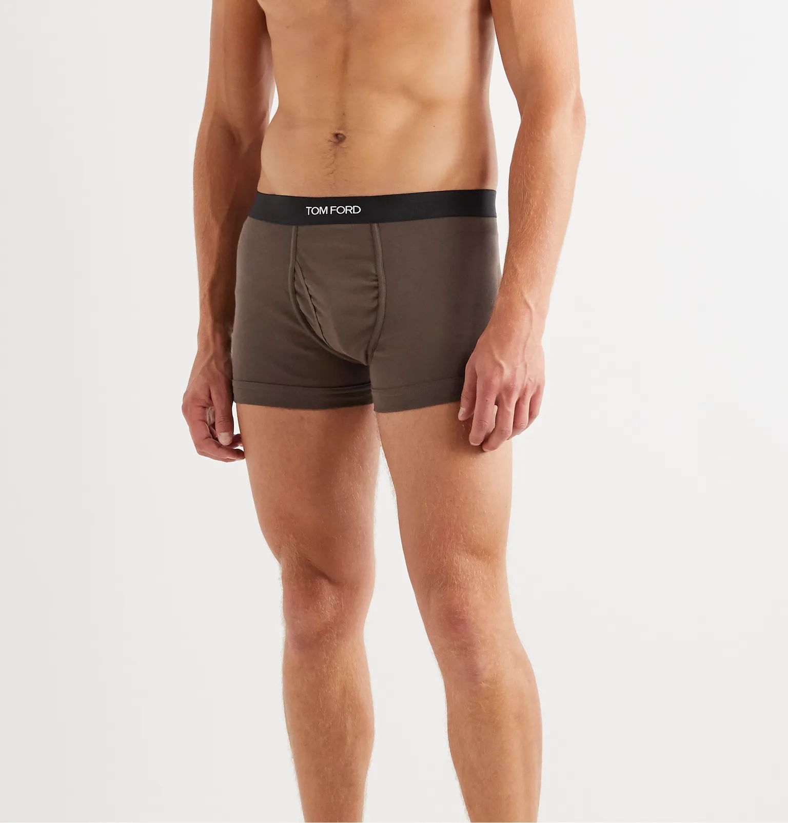 Stretch-Cotton Jersey Boxer Briefs - 6