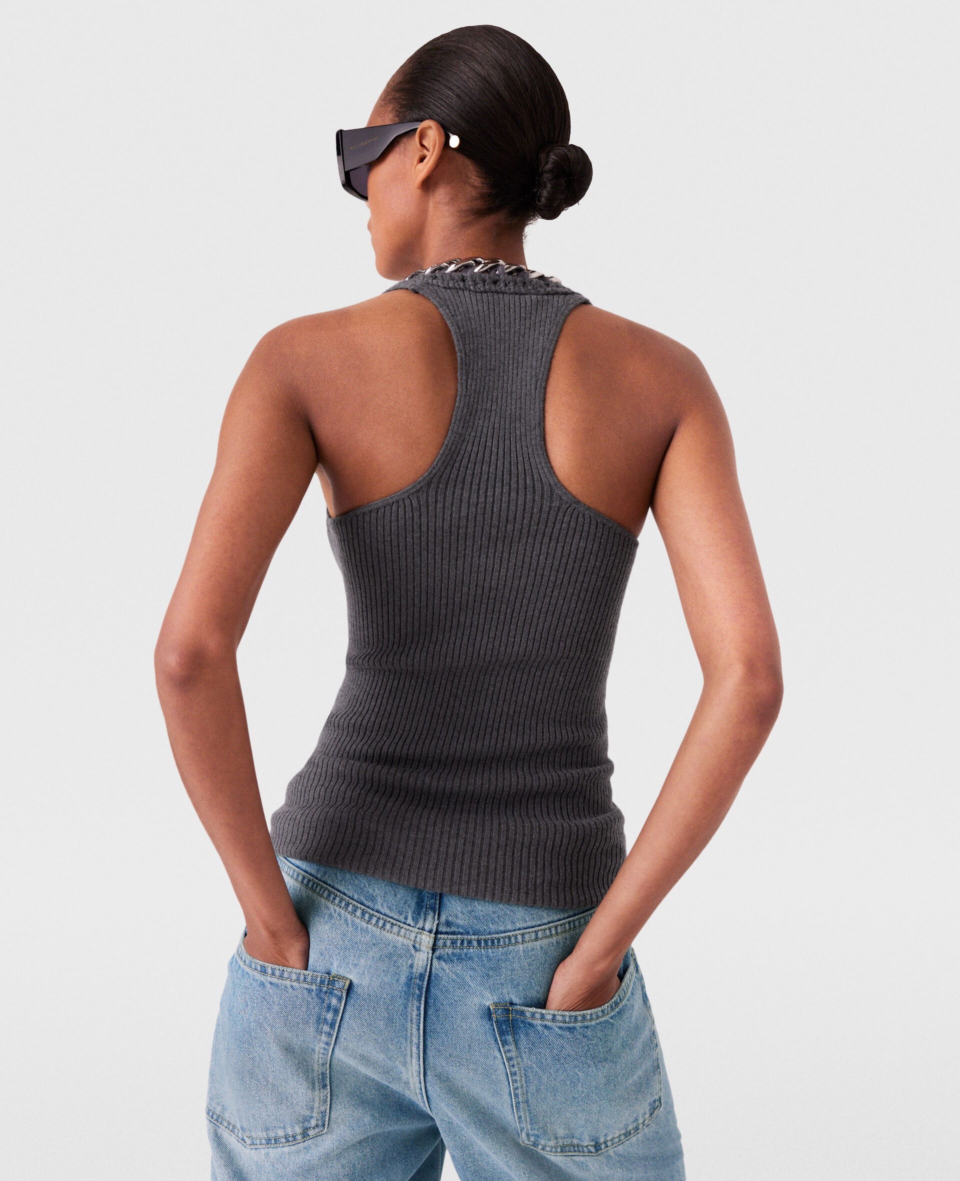 Chunky Chain Tank Top - 5