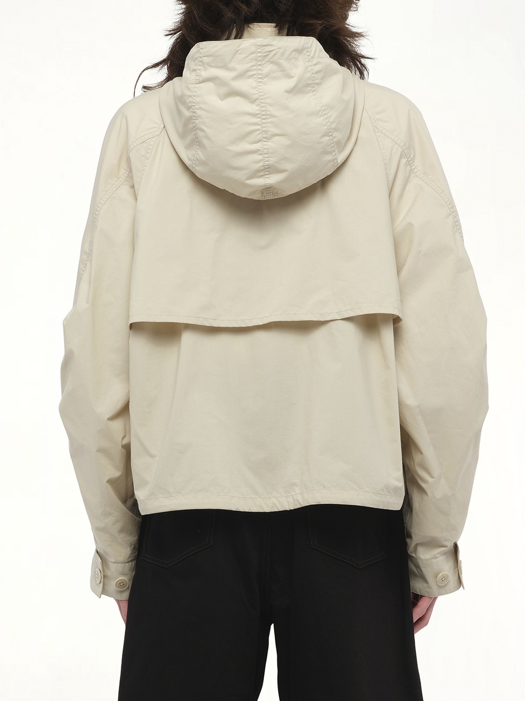 Parachute Blouson in Stone Beige - 5
