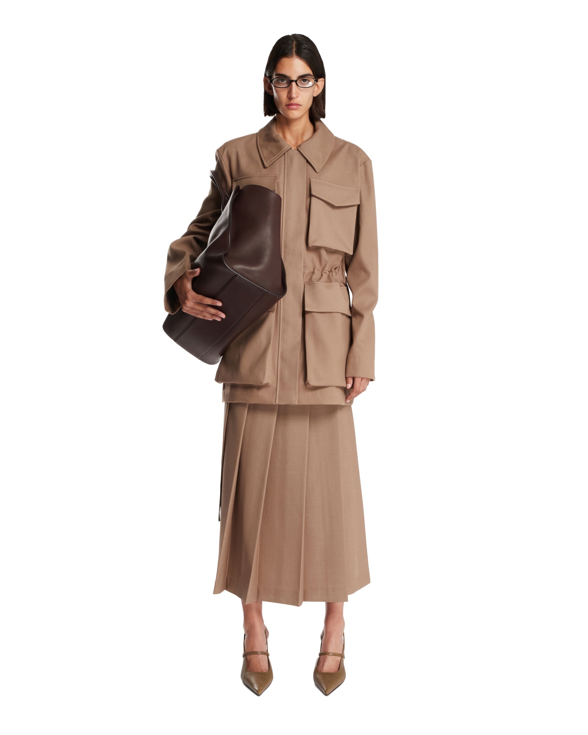 Brown Multi-Pocket Jacket - 2