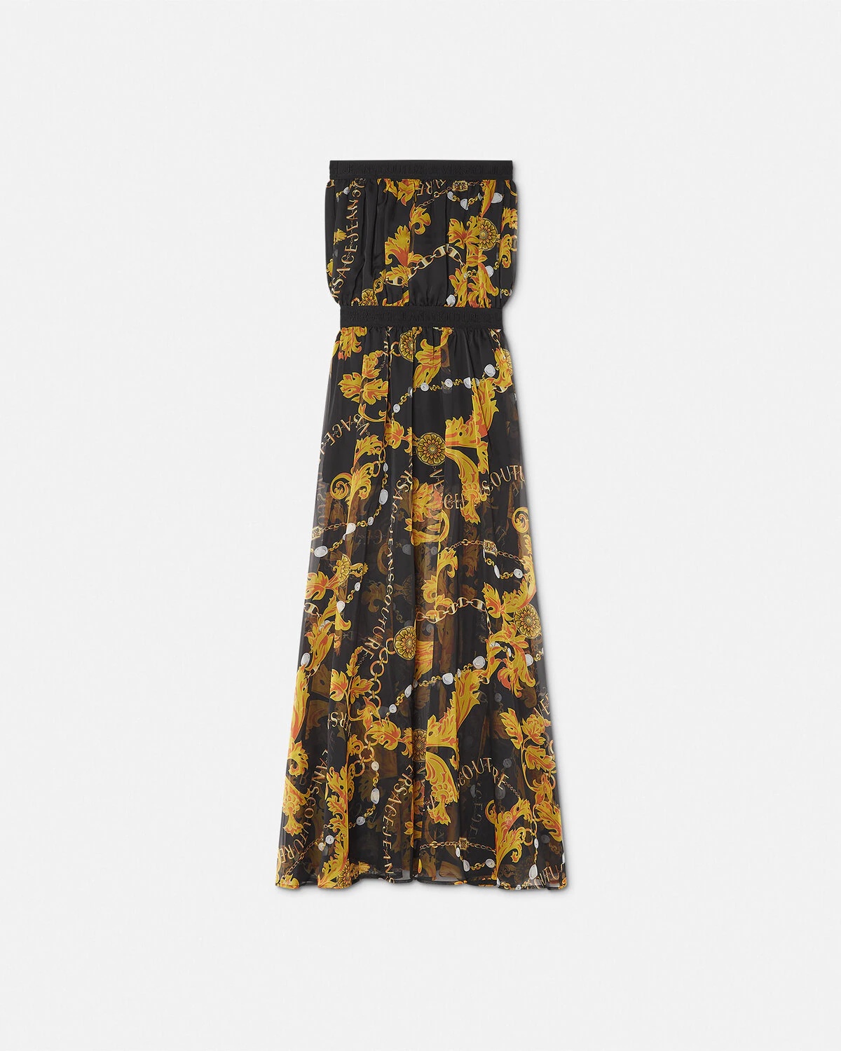 Chain Couture Long Dress - 3