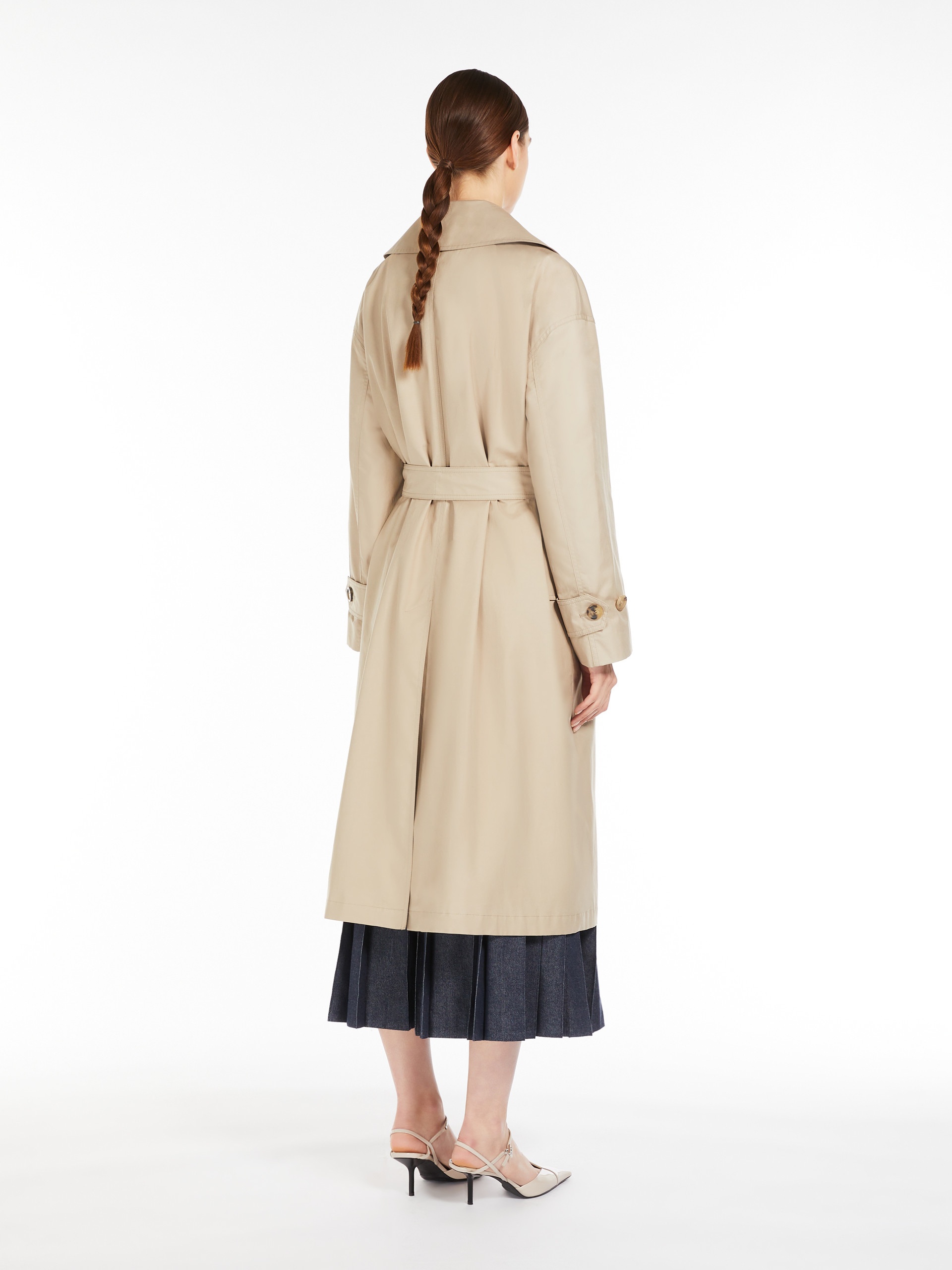MTRENCH Double-breasted trench coat in water-repellent twill - 4