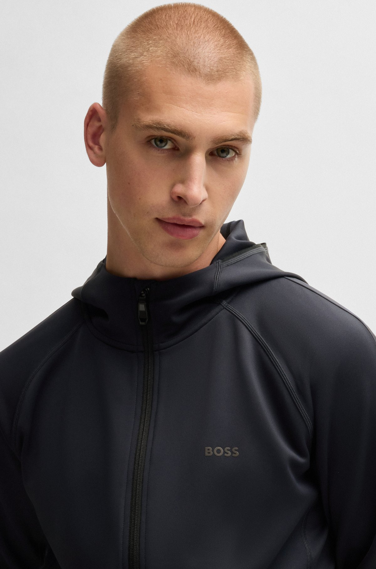 ACTIVE STRETCH ZIP-UP HOODIE WITH MOISTURE MANAGEMENT - 3