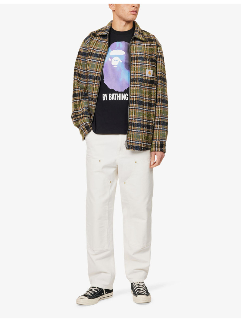 A BATHING APE® Tie-dye crew-neck regular-fit cotton-jersey T-shirt outlook