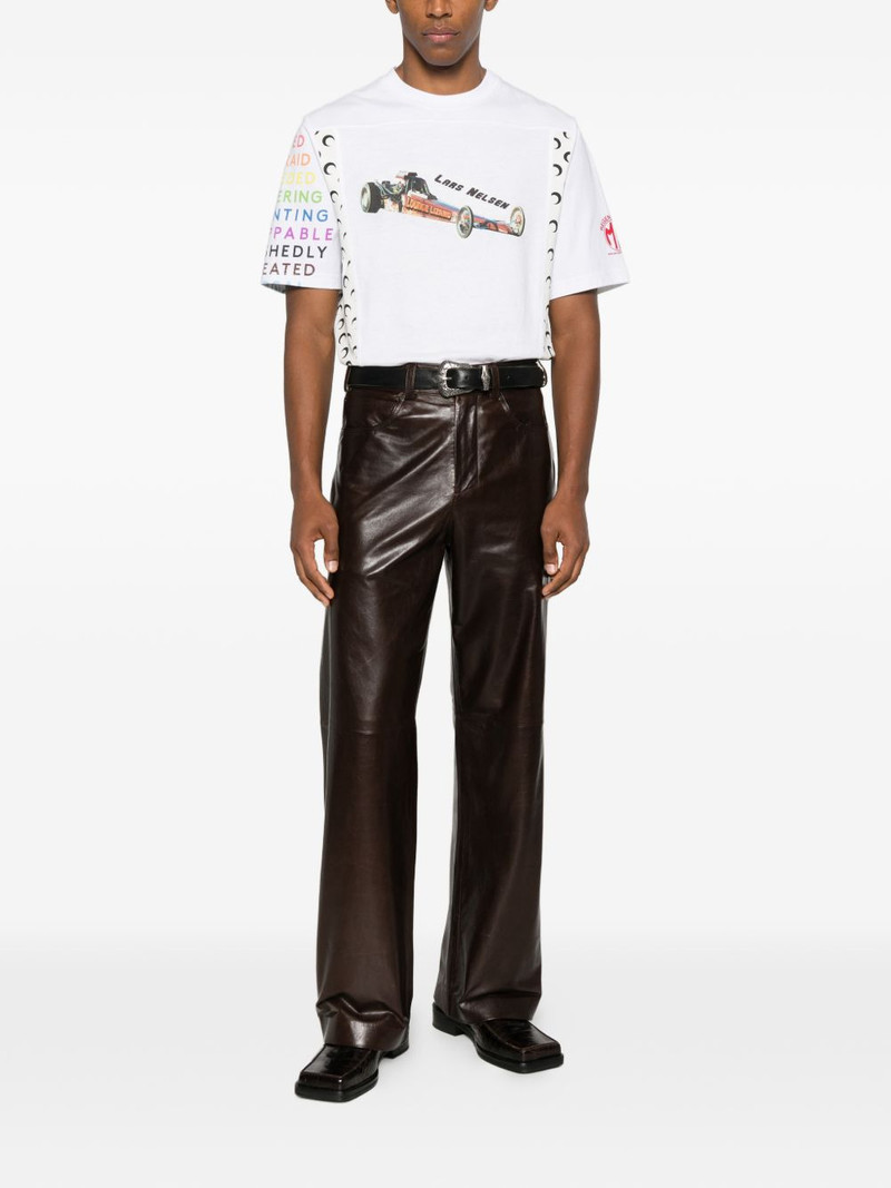 Marine Serre car moon print T-shirt outlook