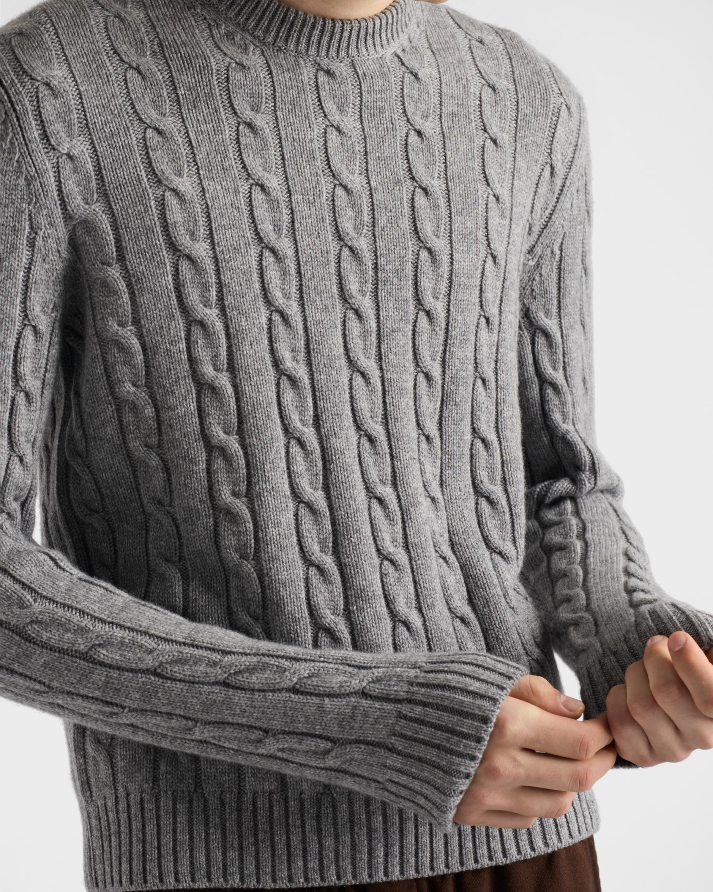 Cashmere crew-neck sweater - 3