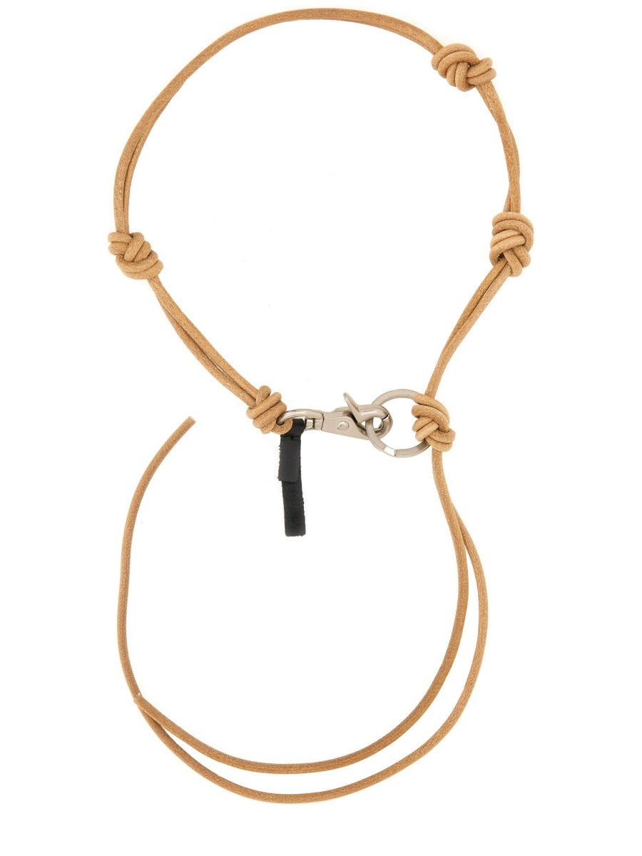 Our Legacy Men Leather Keychain - 2