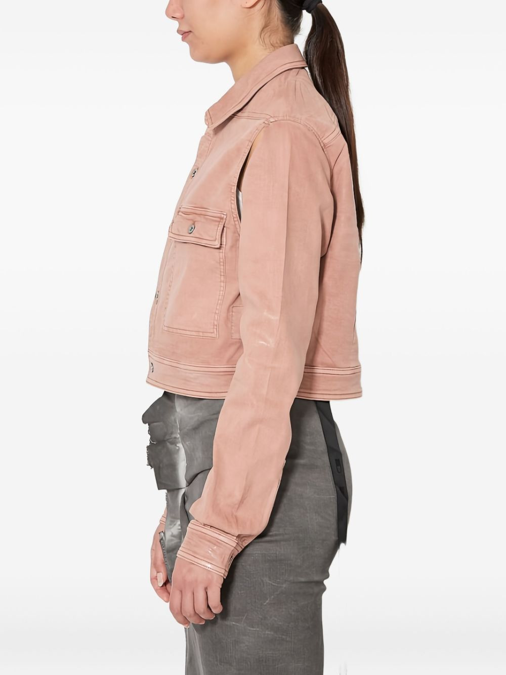 cut out-detail jacket - 3