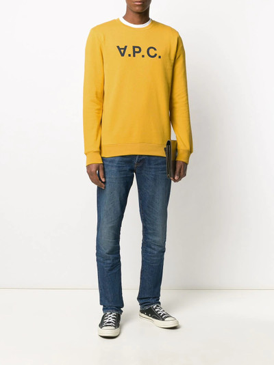 A.P.C. logo sweatshirt  outlook