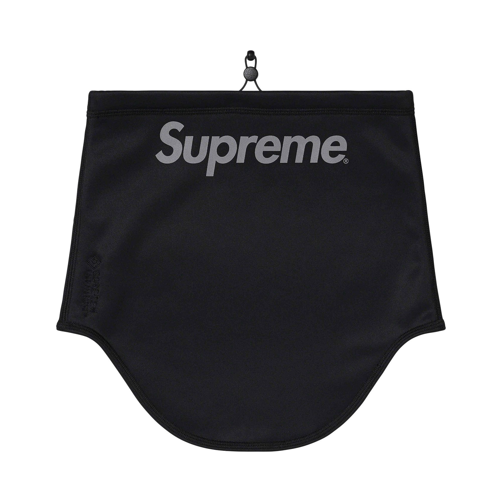 Supreme WINDSTOPPER Neck Gaiter 'Black' - 1