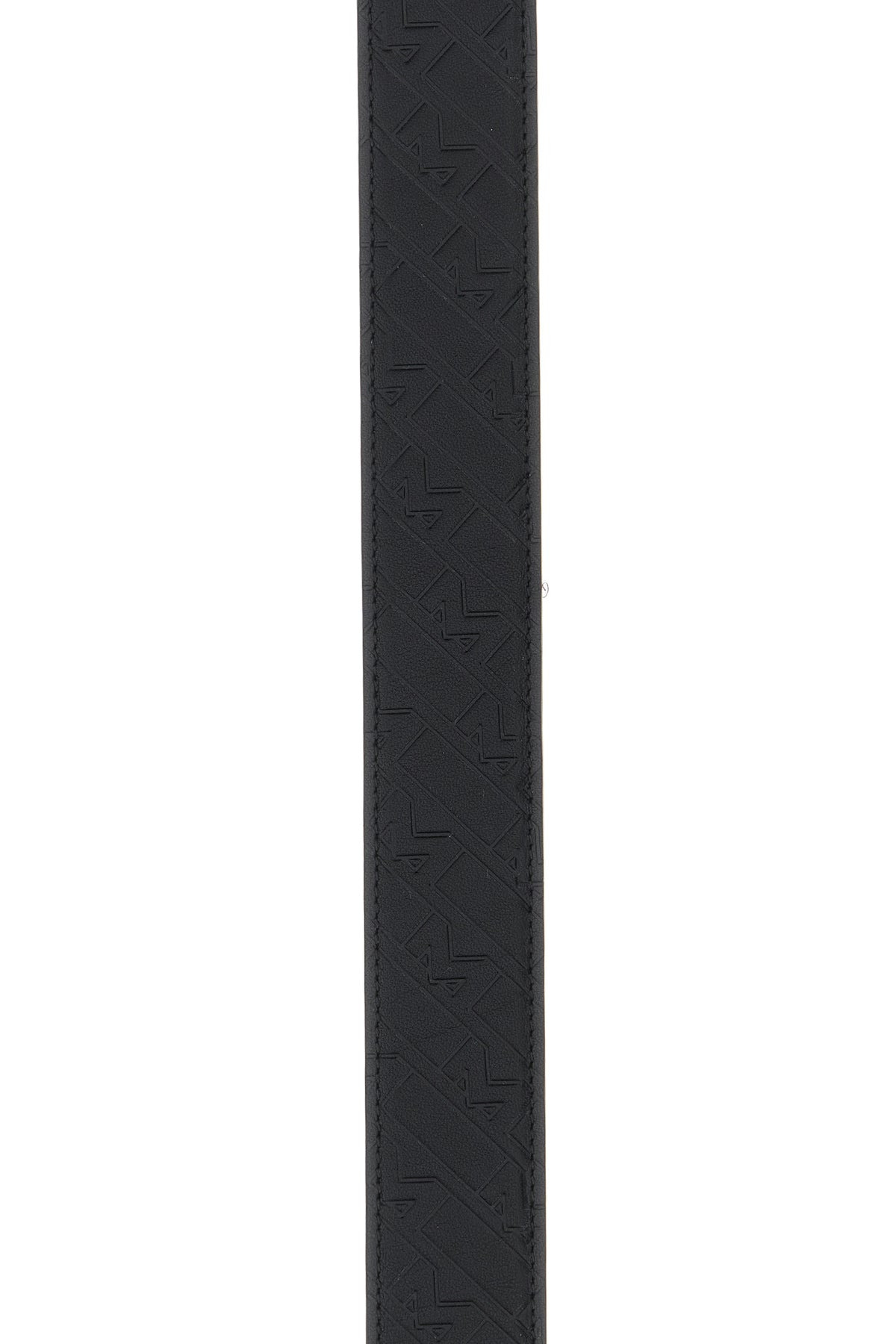 Black leather reversible belt - 3