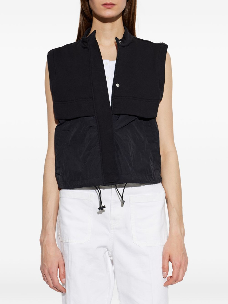 detachable-sleeve drawstring-hem jacket 4