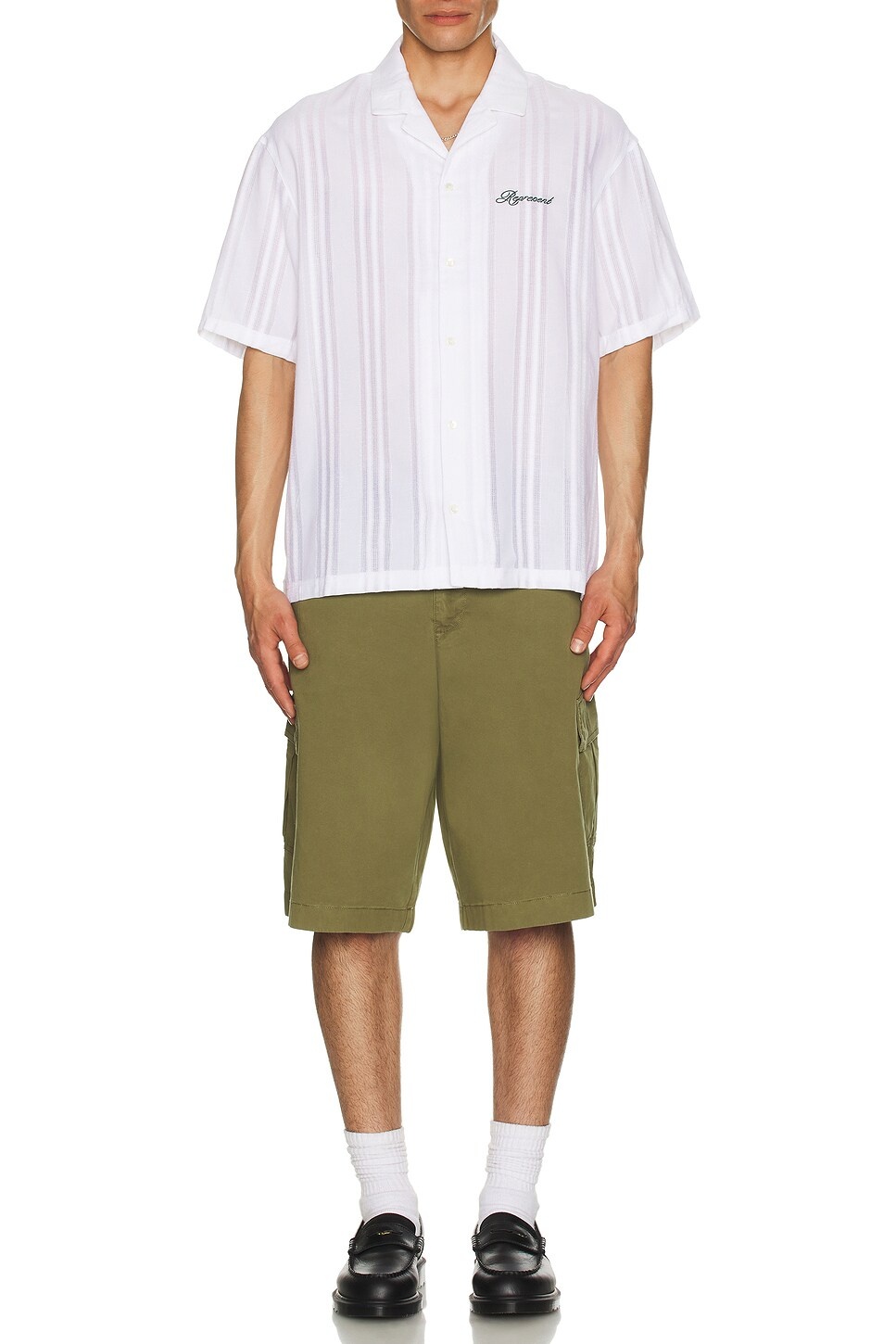 Embroidered Bowling Shirt - 5