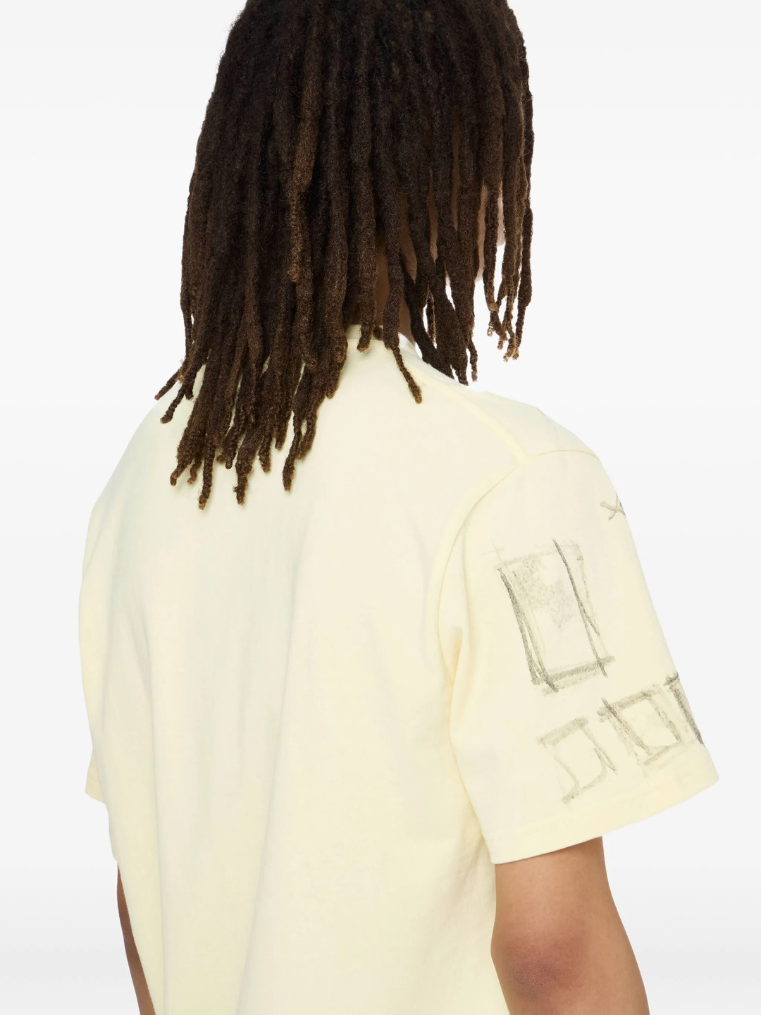 Cafe Scene Allover Print T-Shirt - 4