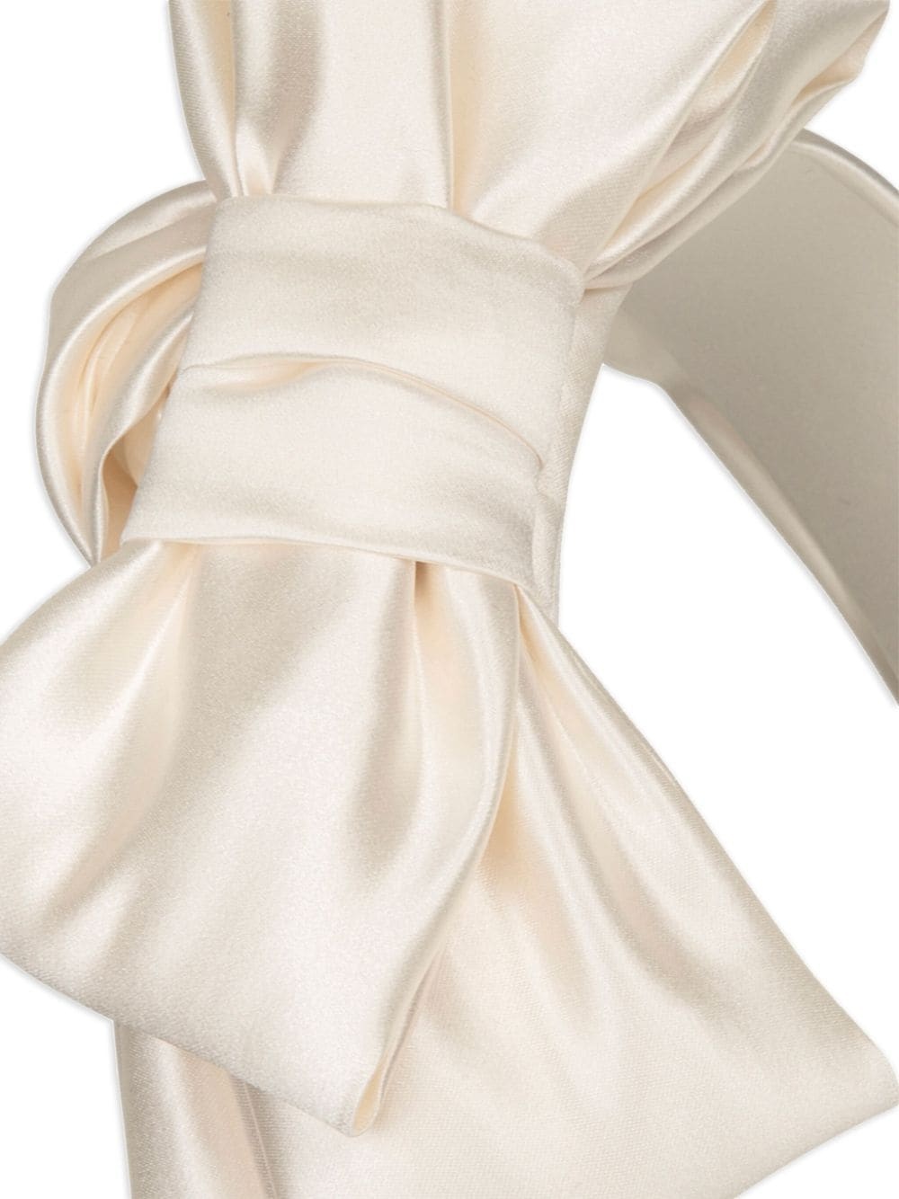 Karmen bow silk headband - 2